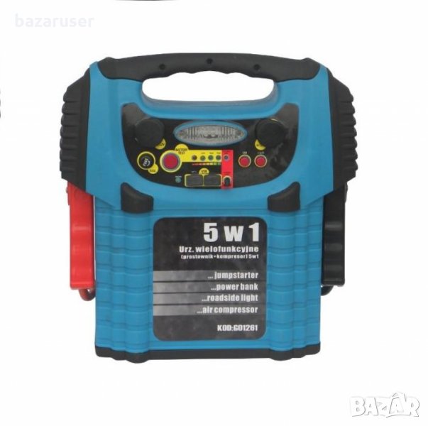 Зарядно Устройство с Функция за Принудително Стартиране на Автомобили, снимка 1