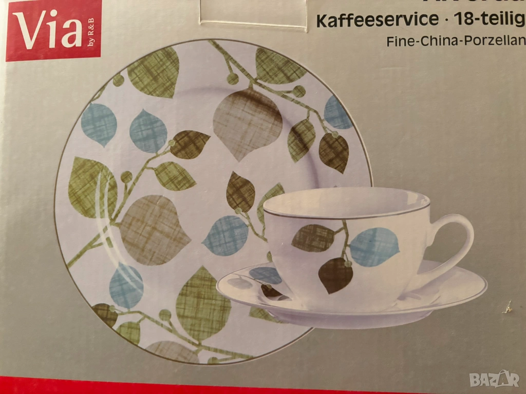 Комплект 6 бр чаши за кафе/чай, снимка 1