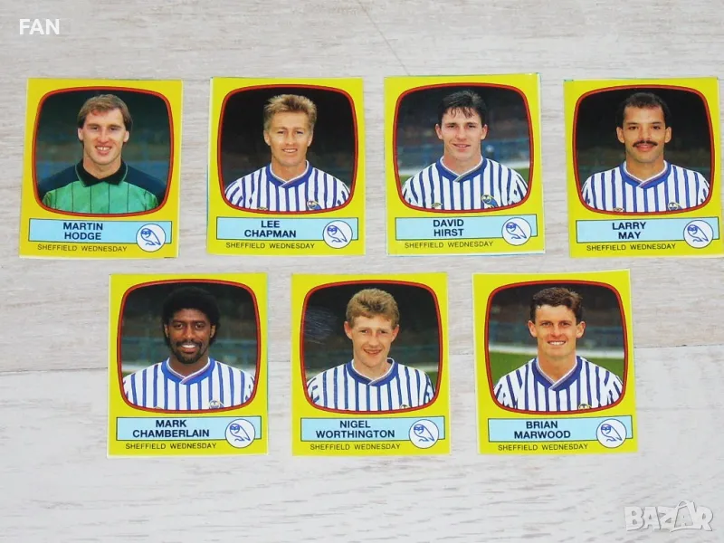 Шефилд Уензди - оригинални стикери Панини PANINI от сезон 1988/89, снимка 1