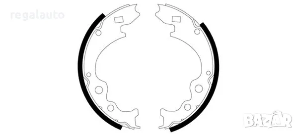 91037800,SB4049380,S2YA2638ZA,спирачна челюст,накладки FORD ECONOVAN,MAZDA E2200,84-88, снимка 1