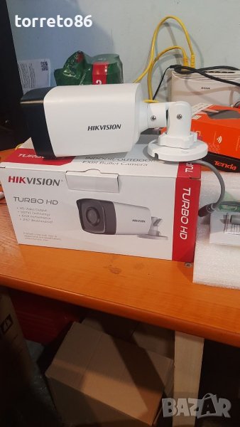 Продавам булет камери Hikvision ds-ce17d0t-it3f 2.8mm 2MP 1080P 40m Exir, снимка 1