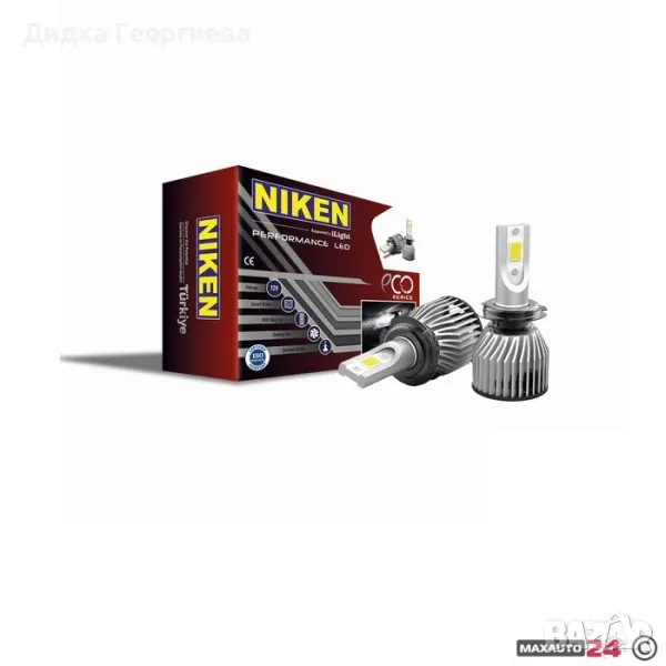 Диодни крушки NIKEN H7 ЕКО

, снимка 1