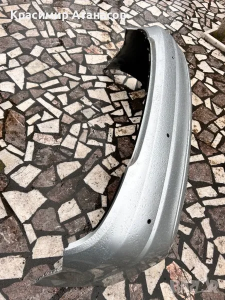 Броня задна за Мерцедес Ц-класа W204.седан. Фейс. A2043860238, снимка 1