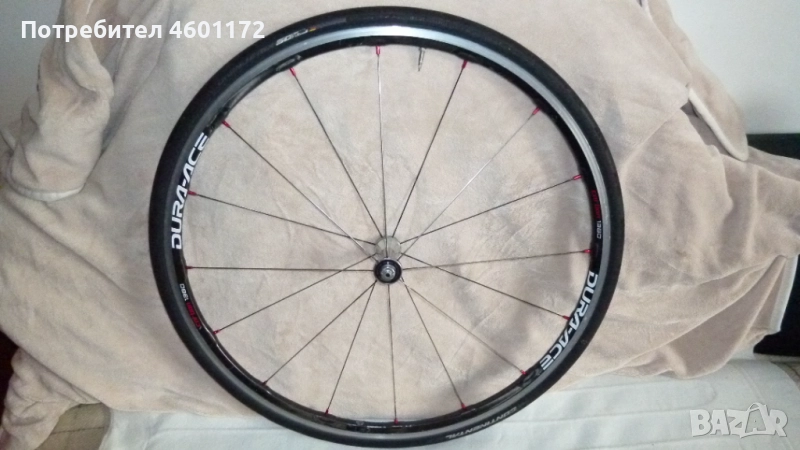Предна Капла - DURA ACE WH-7850 Carbon 1380 FRONT, снимка 1