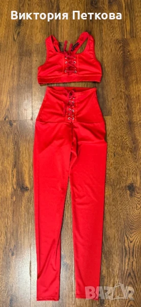 Спортен екип - клин и топ, снимка 1