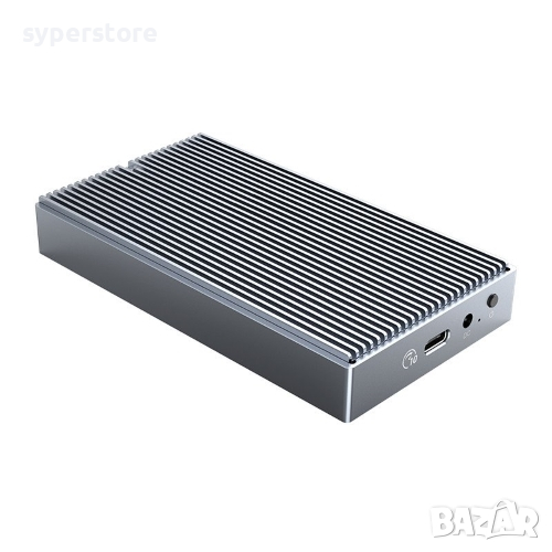 Външна Кутия за Хард диск M.2 SSD NGFF/NVMe USB Type-C Orico M2NV01-C3-US-GY-BP, снимка 1