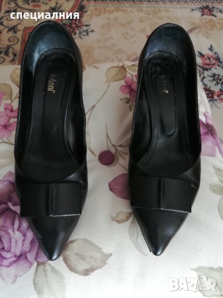 Черни дамски обувки „Джи Ан“, снимка 1