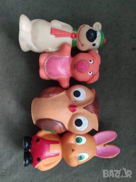 Продавам стари гумени фигури , снимка 1