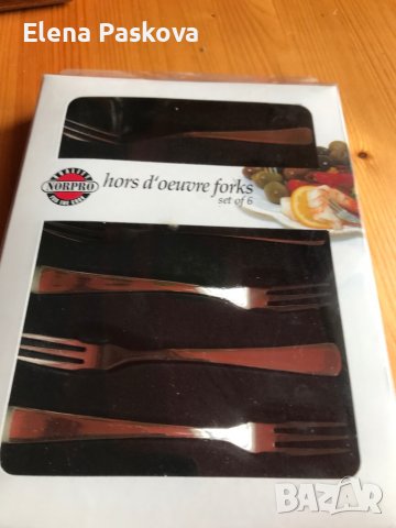 вилички десертни- 6 броя