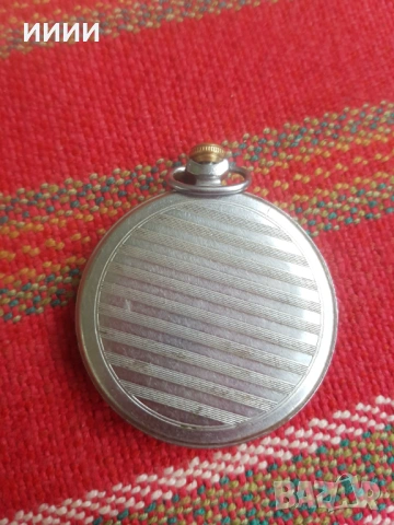 Джобен часовник Молния , снимка 3 - Антикварни и старинни предмети - 53244499