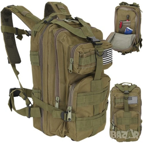 Туристическа раница - два размера / Военна раница / Тактическа раница, снимка 2 - Спортна екипировка - 53527845