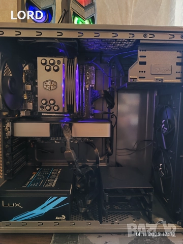 Геймърски i5 14400f, RTX 3070 8GB, RAM 32GB DDR4, SSD 512GB NVME, снимка 1