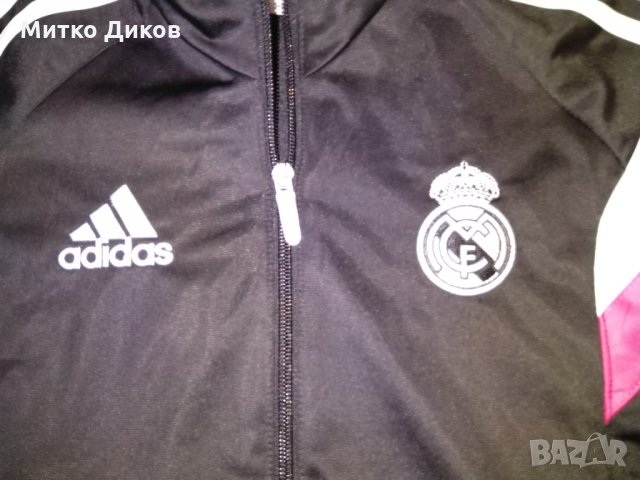 Реал Мадрид детско или женско горнище Адидас 2014г размер 164sm 13-14г, снимка 4 - Футбол - 27371796
