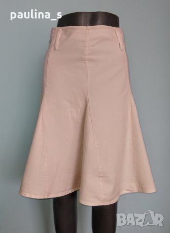 Еластична дънкова пола в бледо розово / промо цена, снимка 3 - Поли - 28498022