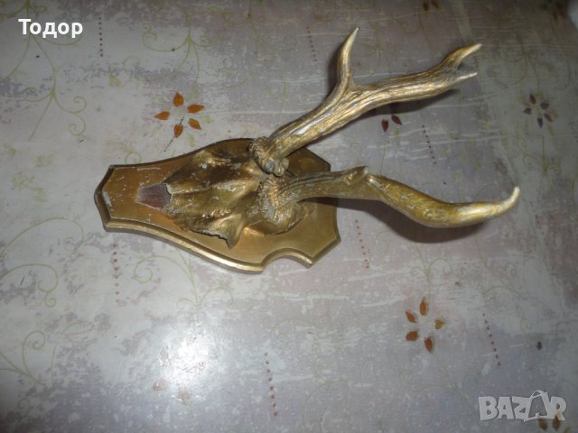 Старинен немски ловен трофей 4 , снимка 5 - Антикварни и старинни предмети - 43726778