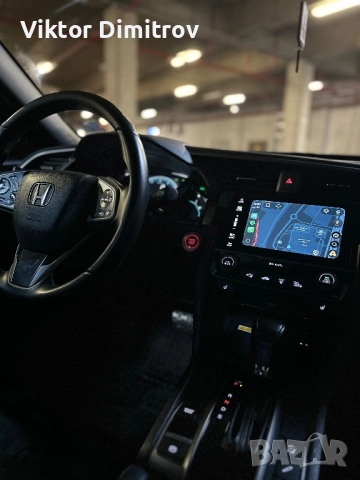 Honda Civic X 2018г автоматик, снимка 11 - Автомобили и джипове - 52451487