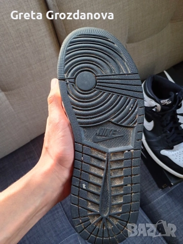 Nike air Jordan 1 high оригинални кецове с оригинална кутия , снимка 8 - Ежедневни обувки - 53123548