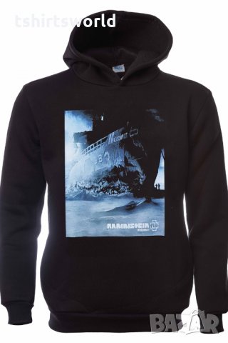 Нов детски суичър с дигитален печат на музикалната група Рамщайн, Rammstein, Rosenrot