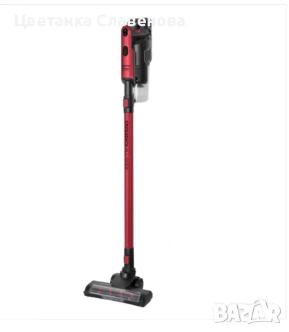 Ръчна прахосмукачка Taurus Crossback All-Over, LED, 2 Perri, ECO/TURBO, 45 мин., 600 ml, Червена