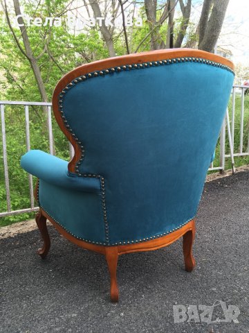 Ретро кресло / претапицирано , снимка 4 - Столове - 36620775