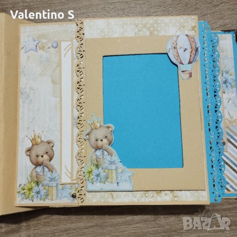 Бебешко  албумче за снимки, снимка 17 - Ръчно изработени сувенири - 39398017