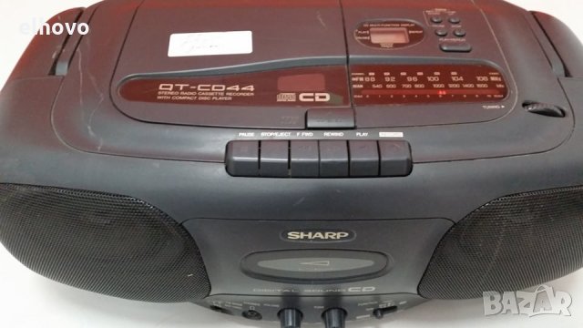 Радиокасетофон Sharp QT-CD44, снимка 2 - Радиокасетофони, транзистори - 28917904