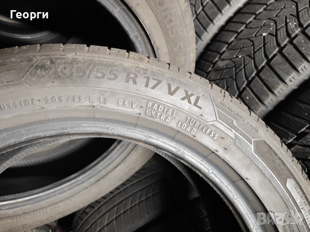 4бр.летни гуми 205/55/17 Barum, снимка 6 - Гуми и джанти - 52247461