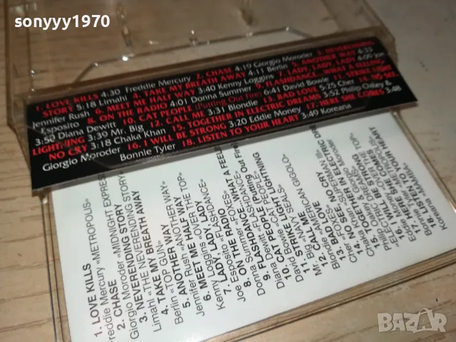 GIORGIO MORODER-MAGIC MOVIE HITS TAPE 2804250628, снимка 8 - Аудио касети - 50062140