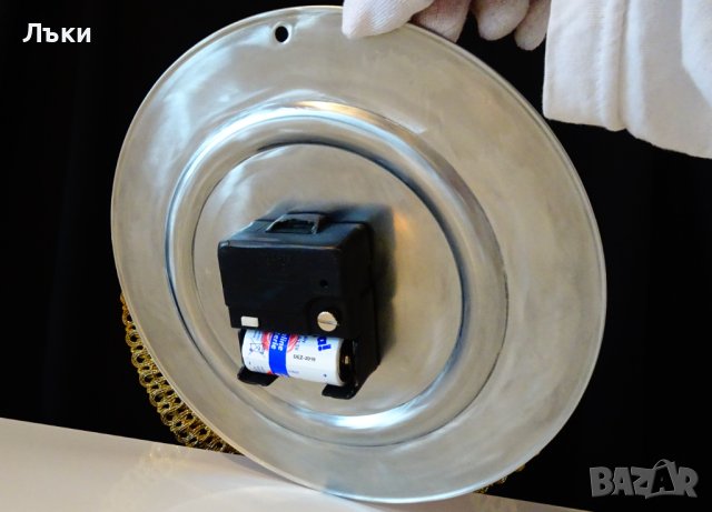 Стенен часовник от калай,W.Germany. , снимка 6 - Антикварни и старинни предмети - 43940919