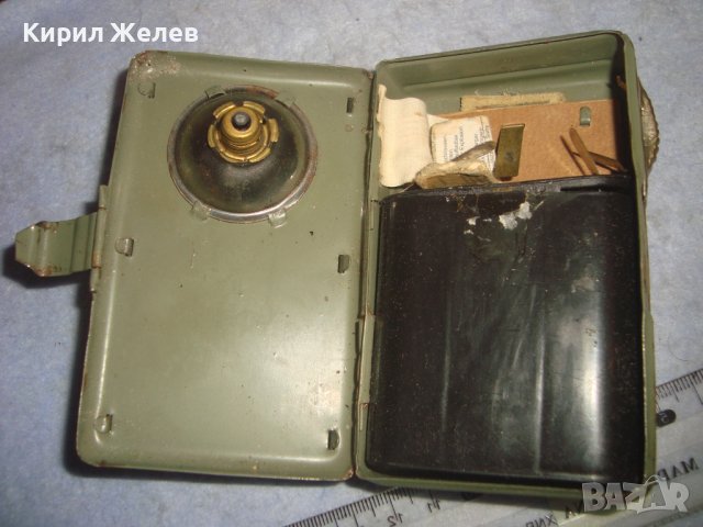 СТАРО СИГНАЛНО МЕТАЛНО РЯДКО РЕТРО БДЖ ФЕНЕРЧЕ с 4 ЦВЯТА 32189, снимка 6 - Антикварни и старинни предмети - 38276962