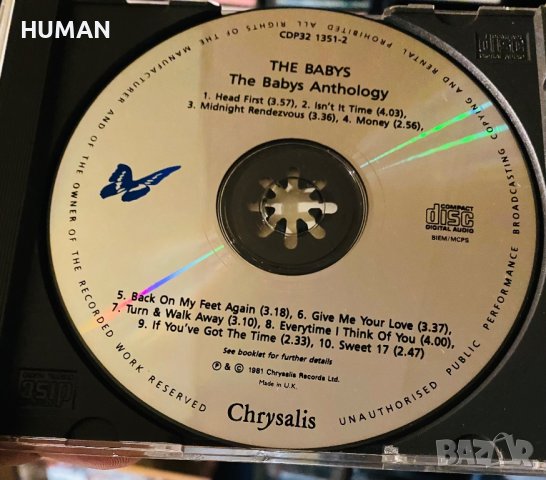 Joe Satriani - The Babys , снимка 13 - CD дискове - 39386608