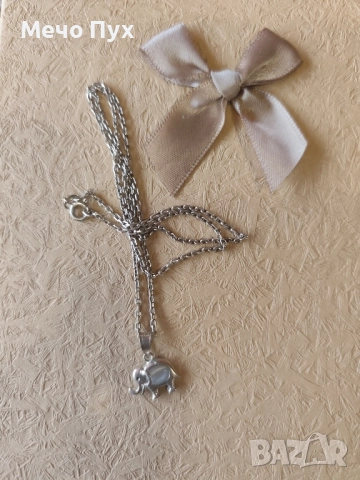 Сребърен синджир (355), снимка 3 - Колиета, медальони, синджири - 52456171