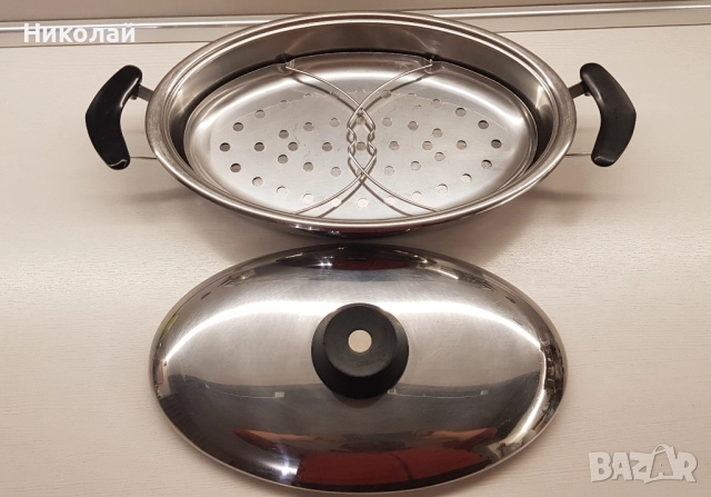 Съд за готвене на риба и др. AMC, снимка 4 - Съдове за готвене - 52567461