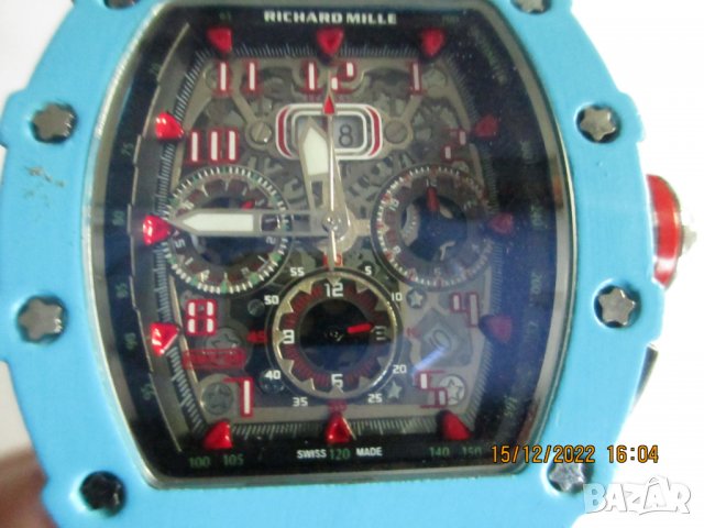 Richard Mille реплика, снимка 4 - Мъжки - 39020281