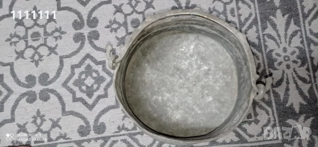 медно котле, снимка 3 - Антикварни и старинни предмети - 52314373