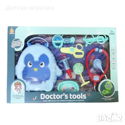 Докторски комплект със слушалки , снимка 2 - Образователни игри - 48503090