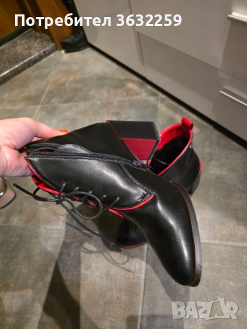 Боти естествена кожа , снимка 3 - Дамски боти - 53301276