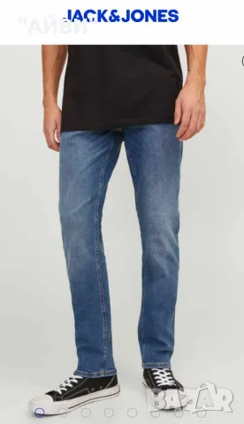 JACK & JONES мъжки еластични дънки, снимка 2 - Дънки - 48465645