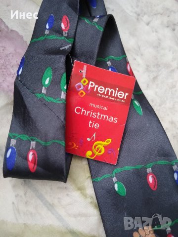 коледна музикална вратовръзка, снимка 4 - Шалове - 39049758