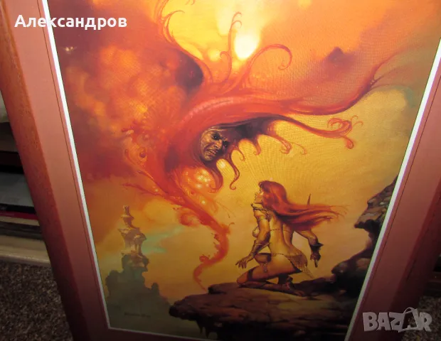 Още една картина на Борис Валехо 30х45см подходяща за подарък 