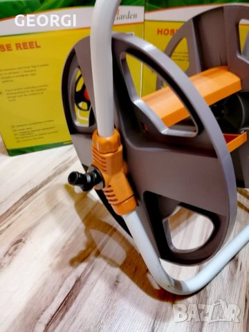 !АКЦИЯ! Макара за маркуч 1/2 45м или 3/4 30м ​Топ Гардън, снимка 2 - Напояване - 32656313