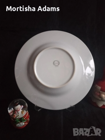 Коледна чиния, снимка 4 - Чинии - 52465614