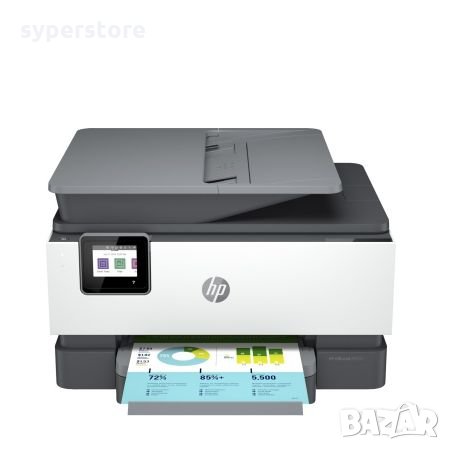 Принтер Мастиленоструен Мултифункционален 4 в 1 Цветен HP OfficeJet Pro 9012E AiO Копир Принтер Скен