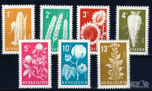 България 1965 - растения MNH