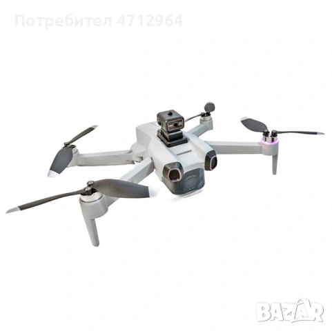 Сгъваем дрон Drone Pro JC814 с двойна 4K камера, 360° избягване на препятствия и WiFi управление, снимка 4 - Друга електроника - 53406234