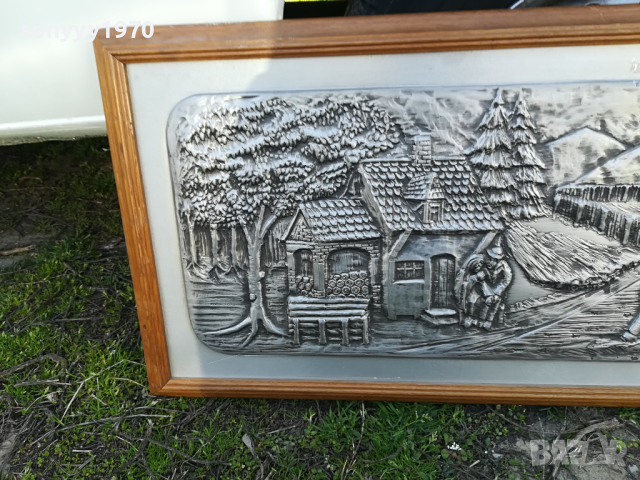 КАРТИНА-МЕТАЛ ДЪРВО 115Х50СМ 2403241045LNWC, снимка 6 - Антикварни и старинни предмети - 44920831