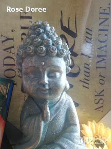 Голяма статуетка Буда 40 см, снимка 3 - Статуетки - 44882286