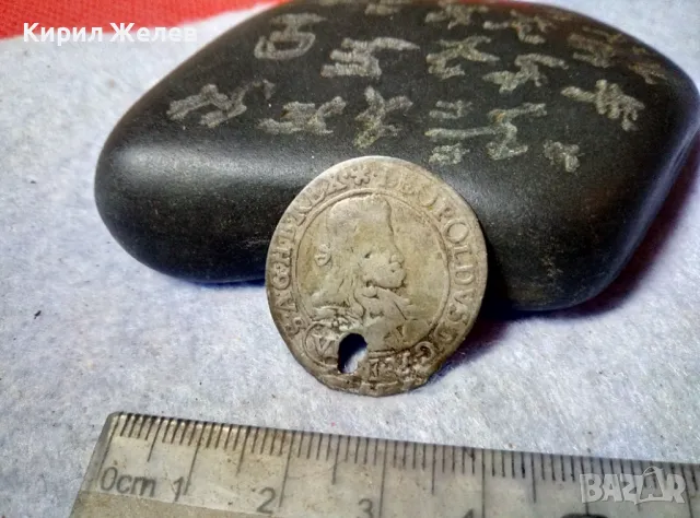 Стара СРЕБЪРНА МОНЕТА 6 КРОЙЦЕРА 1670 ИМПЕРАТОР ЛЕОПОЛД I АВСТРИЯ СВЕЩЕНА РИМСКА ИМПЕРИЯ 32626, снимка 6 - Нумизматика и бонистика - 48805842