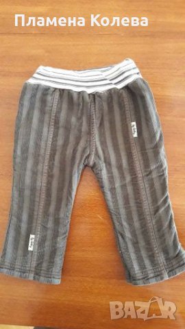 Ватирани с полар джинси Bg baby размер 80/86 см