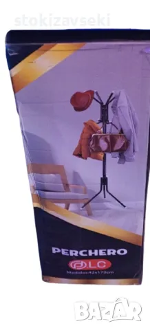 Метална стойка-закачалка за дрехи, снимка 3 - Други стоки за дома - 48904434